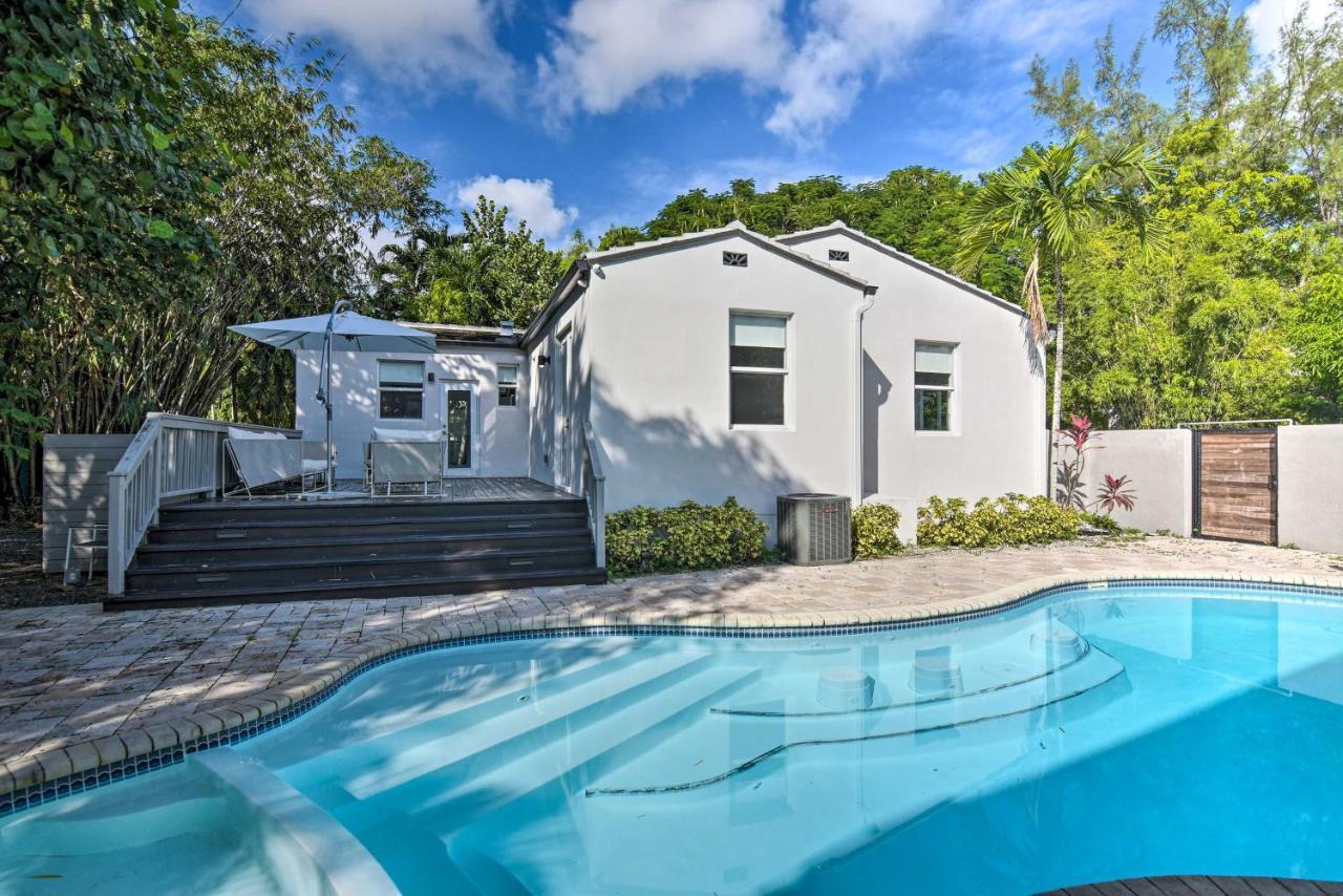 Modern Miami Villa With Pool Oasis About 5 Mi To Beach! Biscayne Park Екстер'єр фото