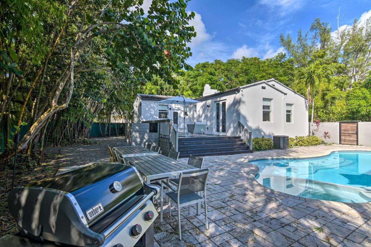 Modern Miami Villa With Pool Oasis About 5 Mi To Beach! Biscayne Park Екстер'єр фото